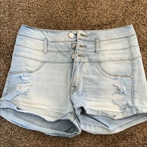 REFUGE High-Waist Shorts